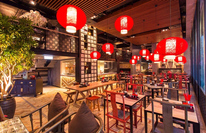 Nhà hàng San Fu Lou với phong cách Trung Hoa độc đáo