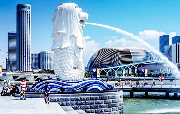 6 Địa Điểm Trứ Danh Tại Singapore – Tượng sư tử biển