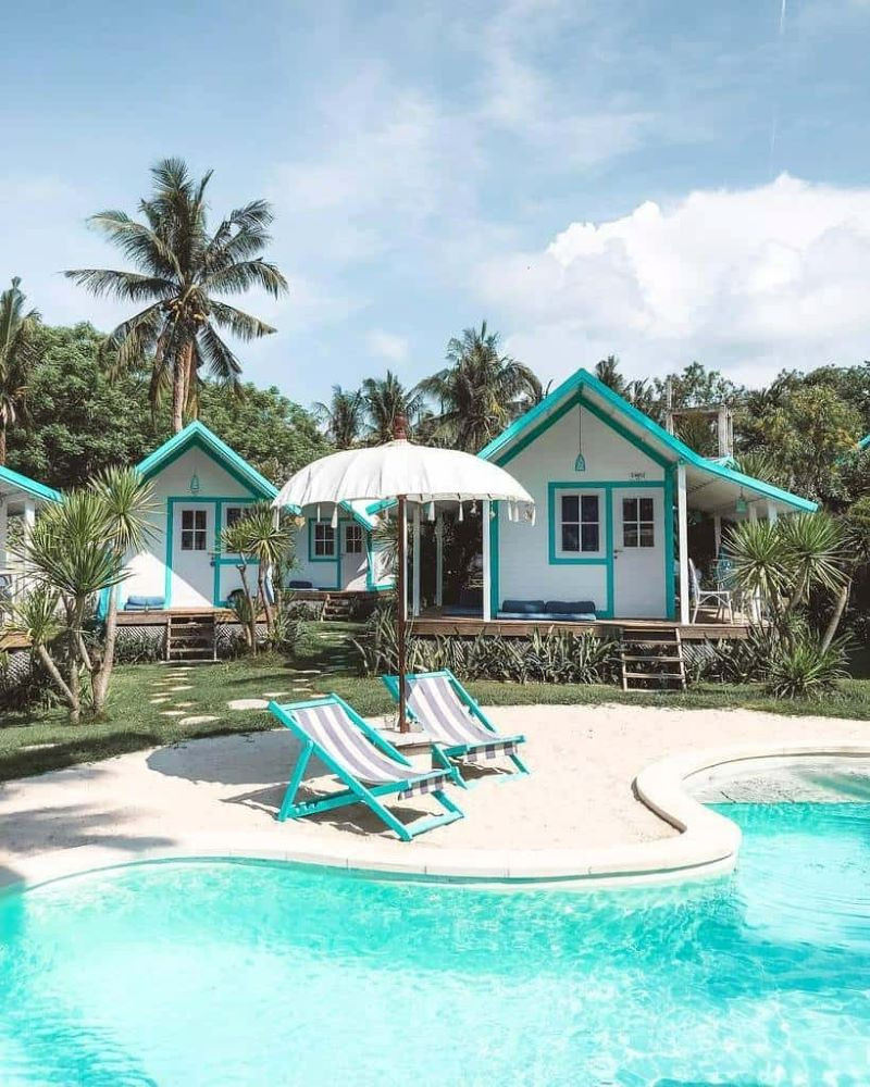 Những bungalow vừa đẹp lại tiện nghi tại đảo Gili 
