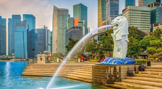 bức tượng Merlion